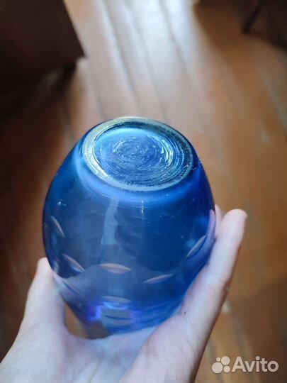 Ваза цветное стекло