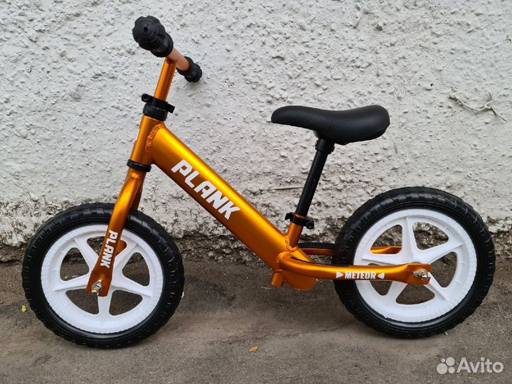 Беговел Plank Meteor Gold Новый (Сверхлегкий)