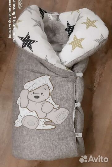 Конверт на выписку зимний