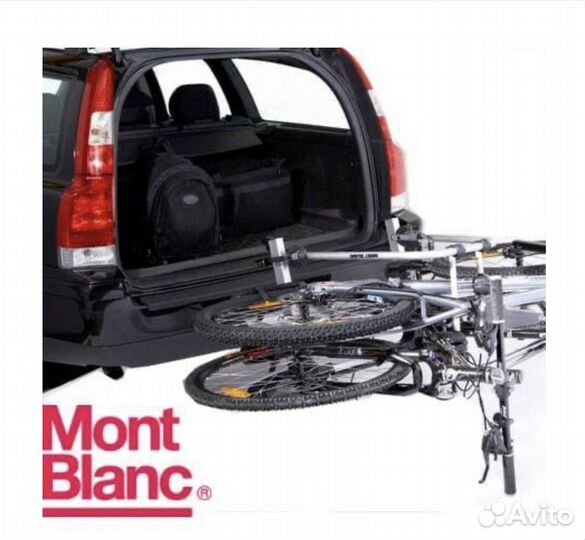 Велокрепление на Фаркоп Mont Blanc Швеция