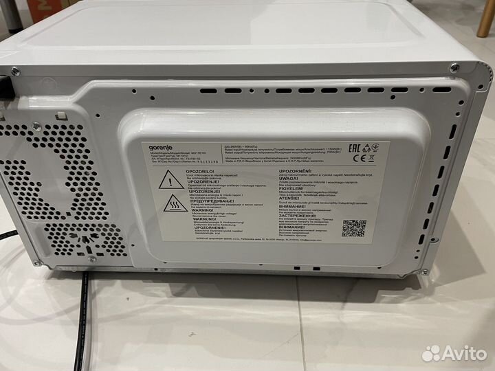 Микроволновая печь gorenje