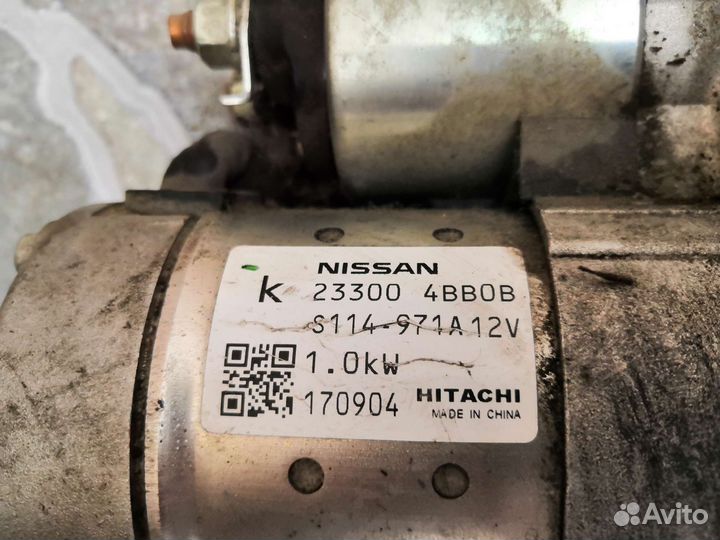 Стартер Nissan x-trail t32