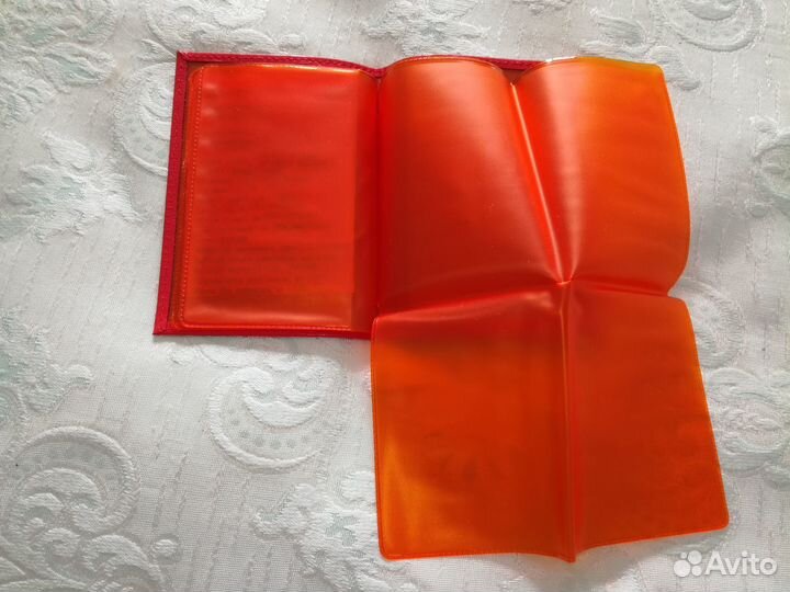 Новый кожаный бумажник водителя