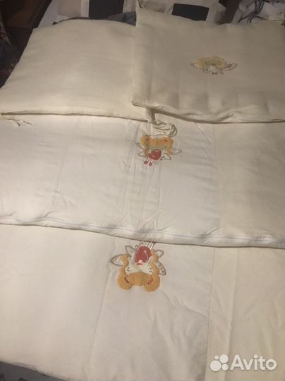 Бортики в детскую кроватку