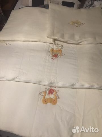 Бортики в детскую кроватку