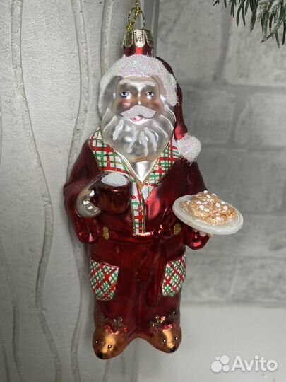 Дед мороз елочное украшение