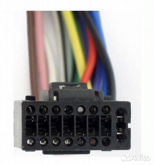 ISO-коннектор JVC похожий на Kenwood