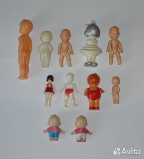 Пупсики СССР кьюпи резиновые