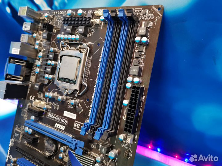 Комплект процессор i5 2500K / MSI Z68A / 16gb