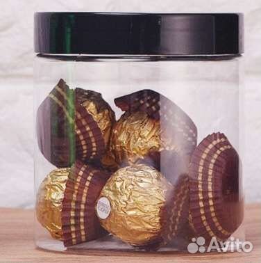 Банки для хранения сыпучих, скраба, 500 мл