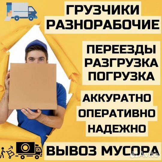 Грузчики/разнорабочие