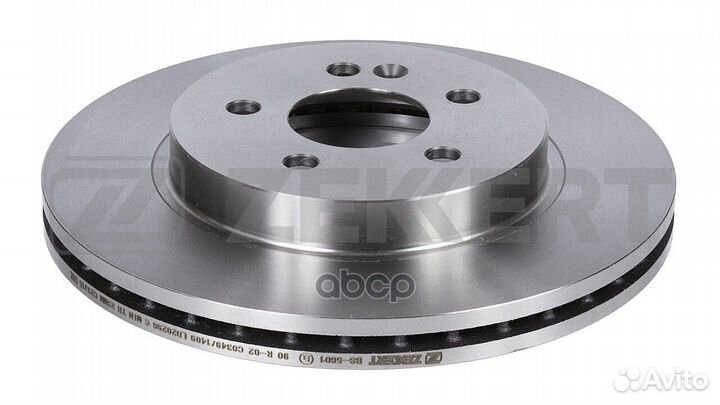 Диск торм. перед. MB M-Class (W163) 98- bs-5601