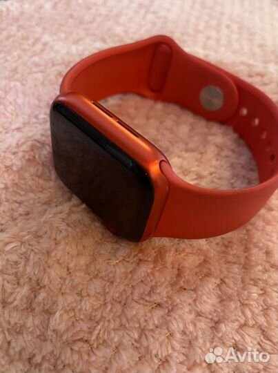 Часы apple watch 6 40 mm red