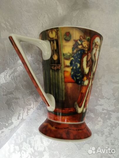 Новогодняя чашка с Сантой Клаусом (Германия)