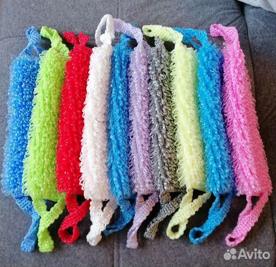 Мочалка ручной работы