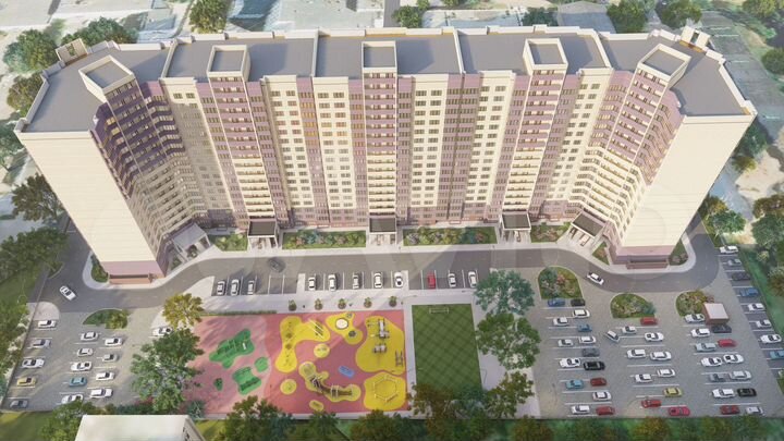 1-к. квартира, 46,5 м², 15/17 эт.