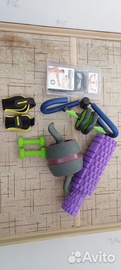 Утяжелители,эспандер,роллер,массажер