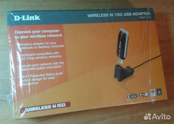 Wi-Fi адаптер USB D-link DWA-125 A1