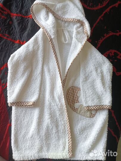 Детский махровый халат 92