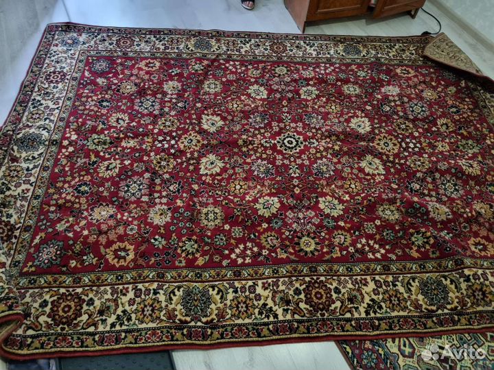 Ковер шерстяной новый размер 3/2