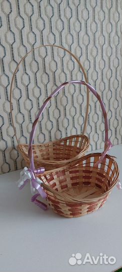 Корзина плетеная