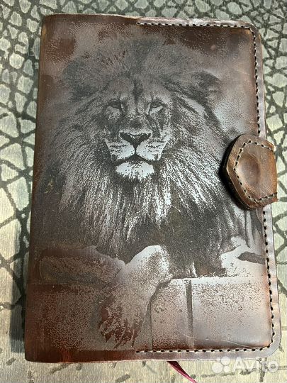 Ежедневник из натуральной кожи «Лев»