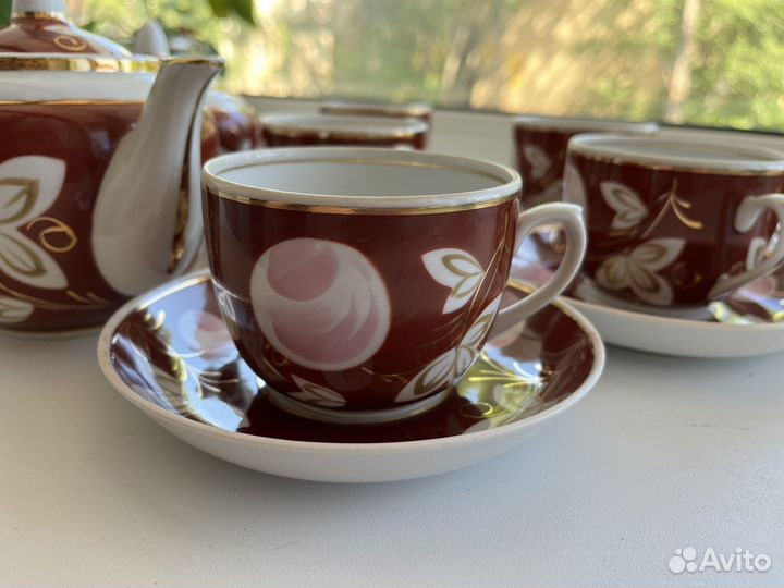 Чайный сервиз дфз Вербилки СССР 
