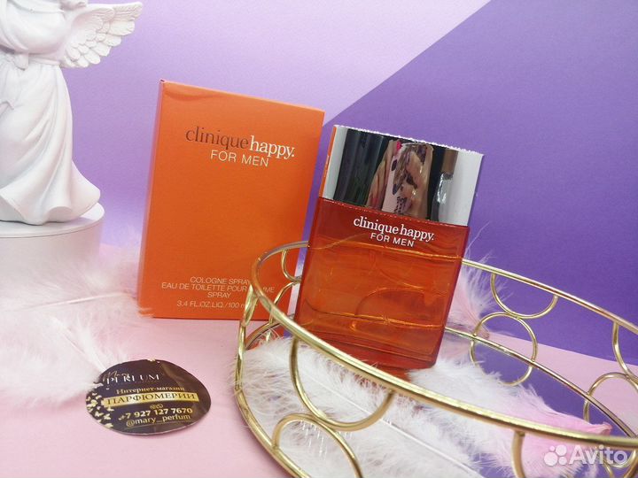 Clinique Happy Клиник Хэппи мужской парфюм
