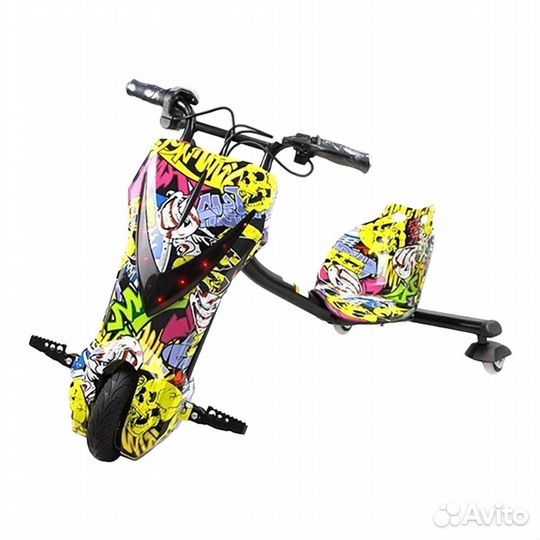 Дрифткарт желтый