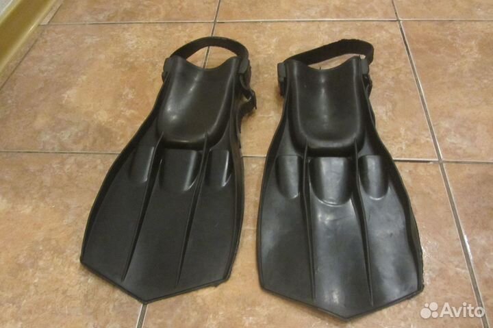 Ласты.Тапки для бассейна(40,41размер) Маска+трубка