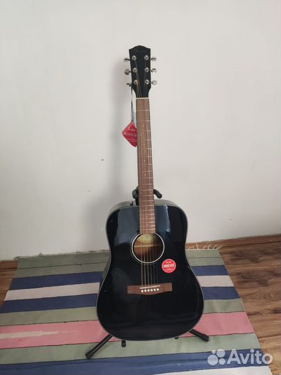 Акустическая гитара Fender CD-60 BLK