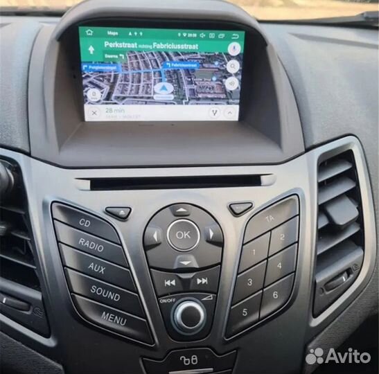 Магнитола ford fiesta