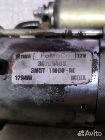 Стартер volvo S40 B4204S3 ford