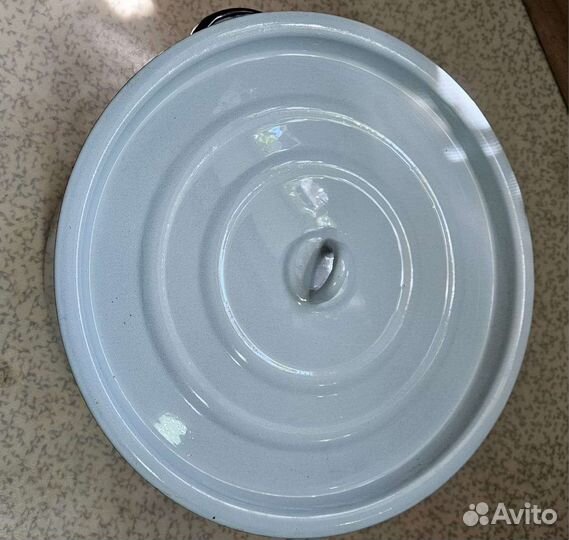 Кастрюля эмалированная СССР 25л