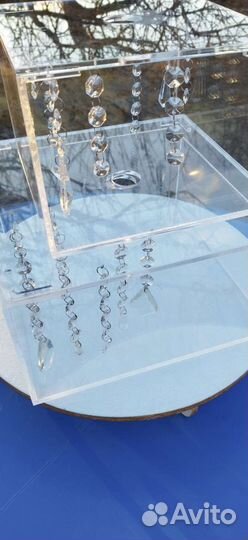 Фальш ярус из оргстекла для торта