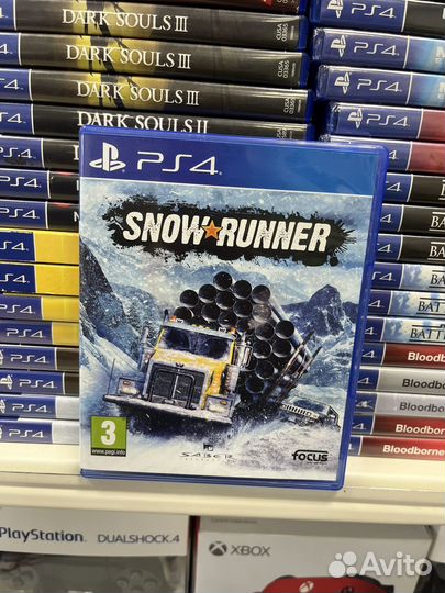 Snowrunner ps4 диск