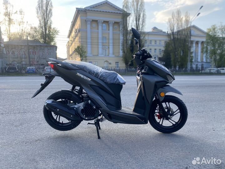 Новый макси-скутер vento inferno серый 2023