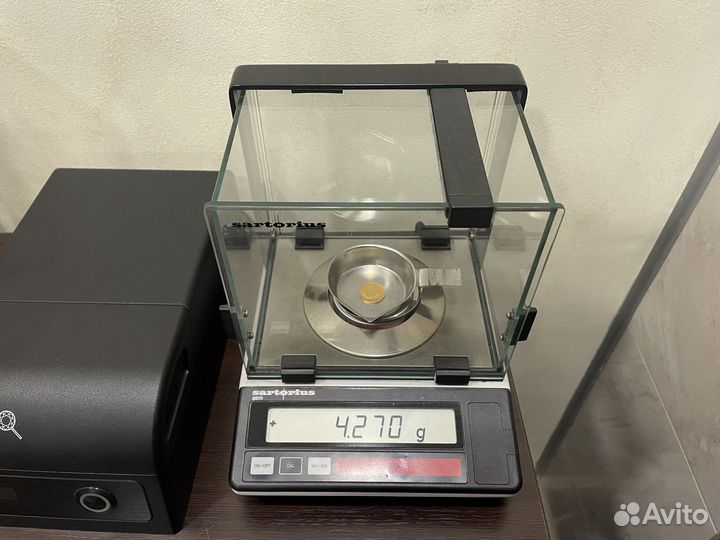 Золотая монета 5 рублей Николай 2 1898 год аг