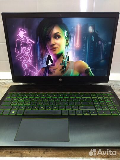 Игровой HP core i5-8300H-8 ядер/Nvidia1050/8/SSD