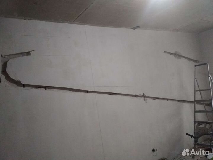 Сплит системы монтаж Закладка трасс перенос блока