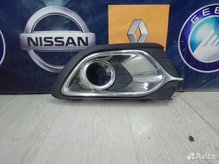 Оправа накладка птф туманки Renault logan 2 Прав