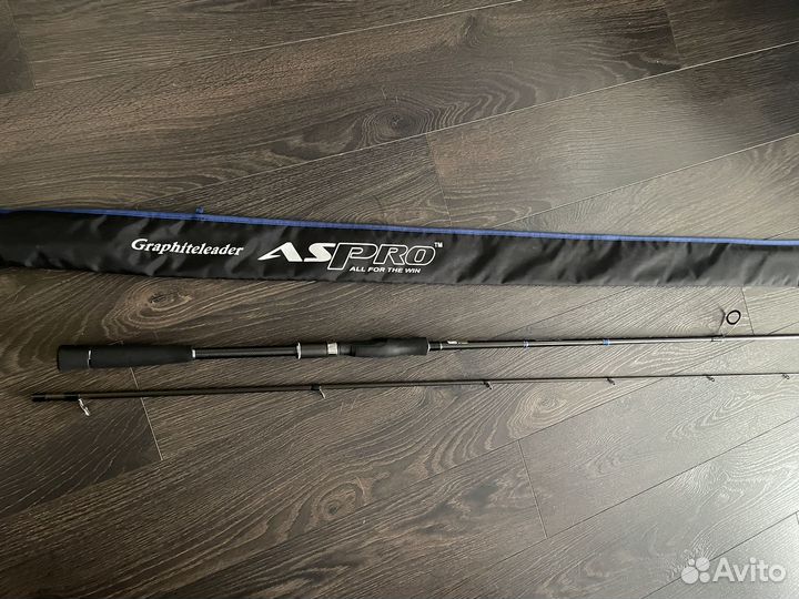 Спиннинг graphiteleader aspro 822H тест 16-56 гр