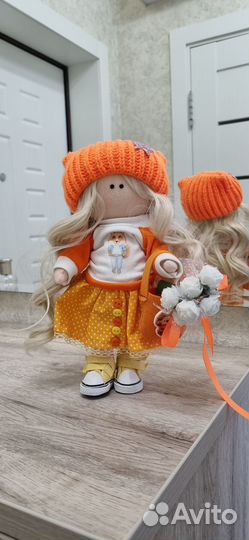 Интерьерная кукла тильда