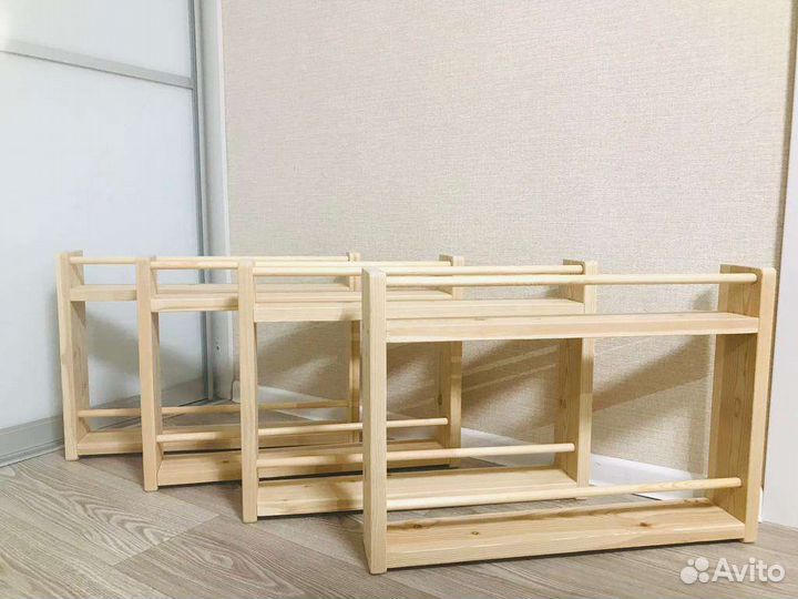 Полка для детских книг навесная монтессори