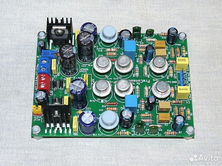 MM Фонокорректор GE транзисторах Preconsonant