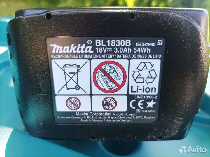 Аккумуляторная дрель шуруповерт makita 18v