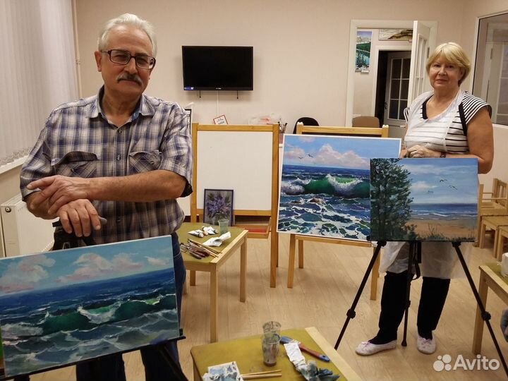 Обучение рисованию и живописи, мастер-классы и изо