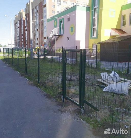 Металлический забор