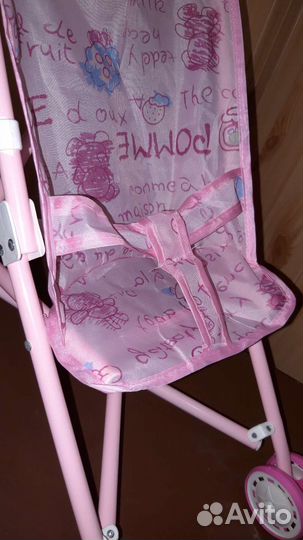 Коляска для кукол металлопластик