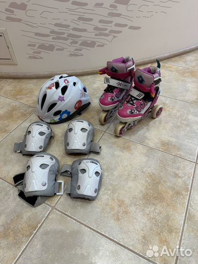 Роликовые Коньки детские раздвижные